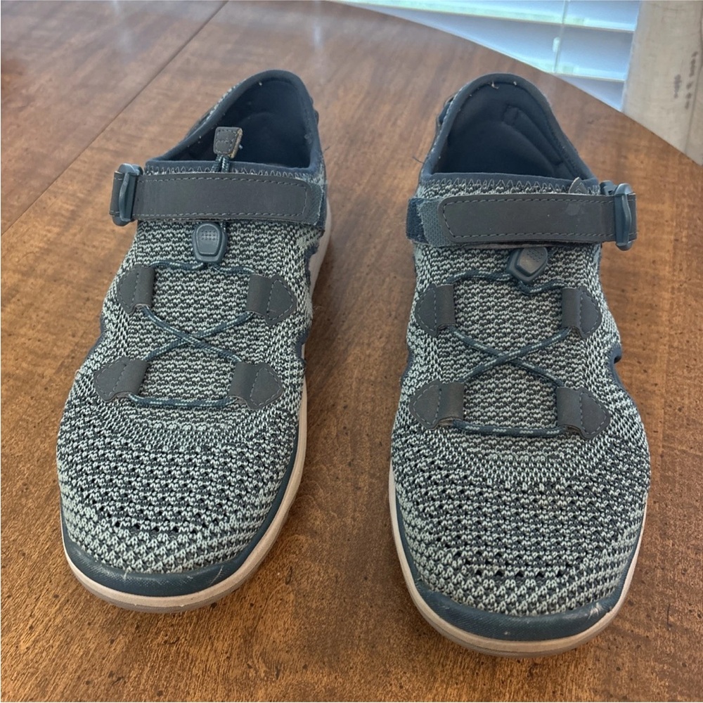 Teva Sandals Women 10 Terra Float Travel Knit Shoes Sport Outdoor Hybrid blue cl